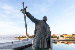 Duke Branimir of Croatia – Sculpture in Nin
